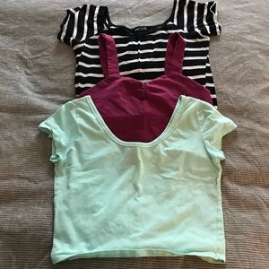Wet Seal Crop-Top Bundle!!